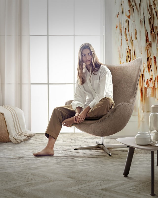 Sillón Egg Cuero